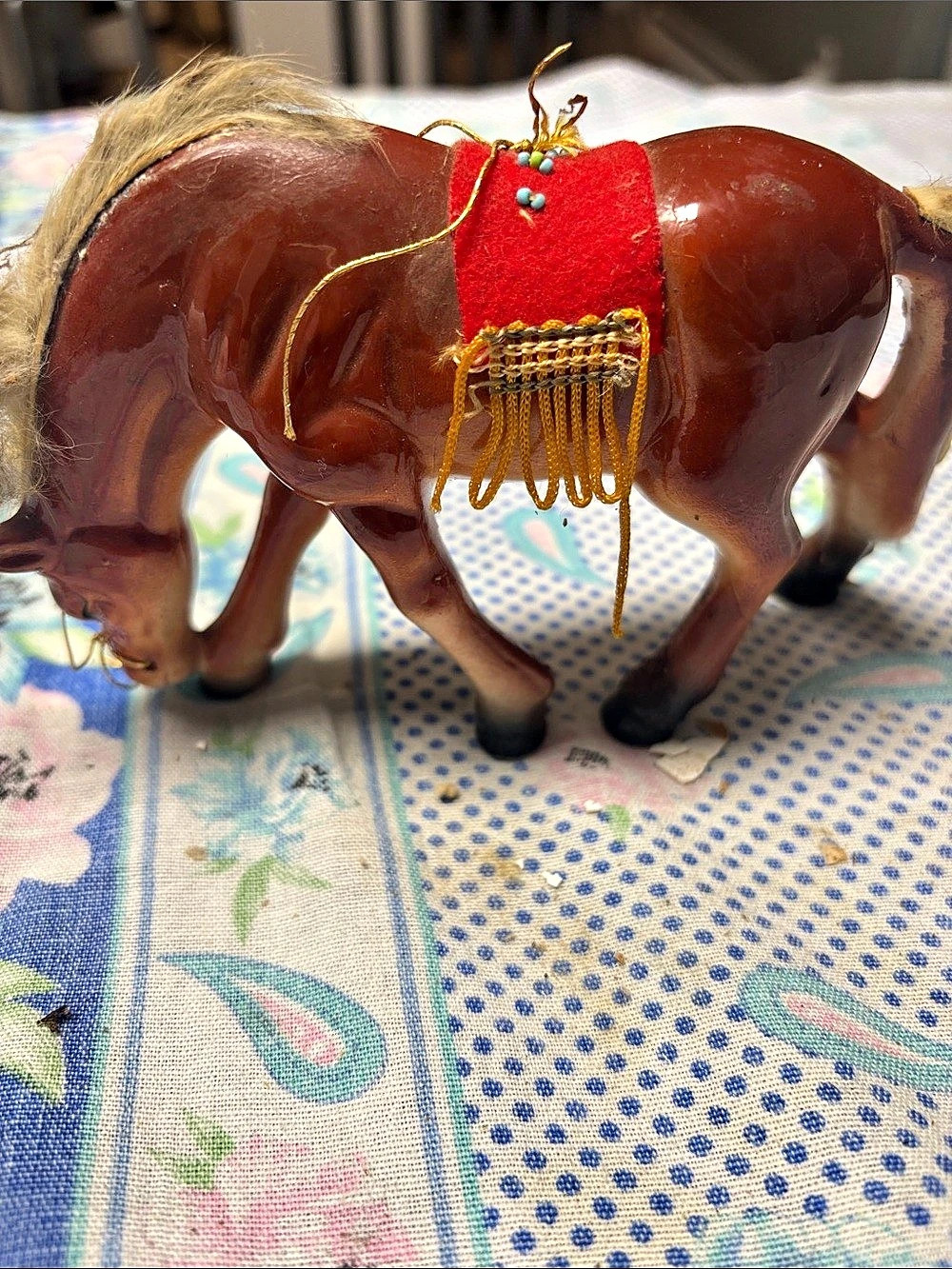Vintage 1950’s Horse Ceramic Figurine